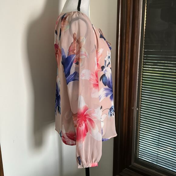 Yumi Kim | Floral Print Blouse Size S - Picture 4 of 11